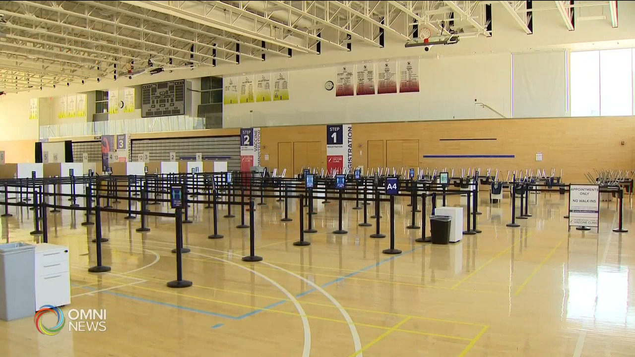 疫苗短缺，多个疫苗中心暂时关闭 － Apr 14, 2021