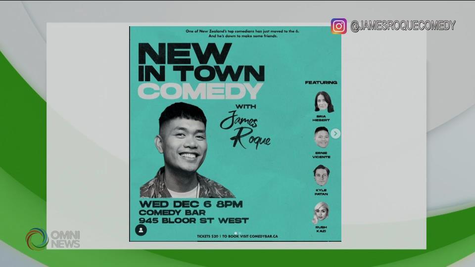 Filipino comedian mula New Zealand na si James Roque, nagsubok sa Canada