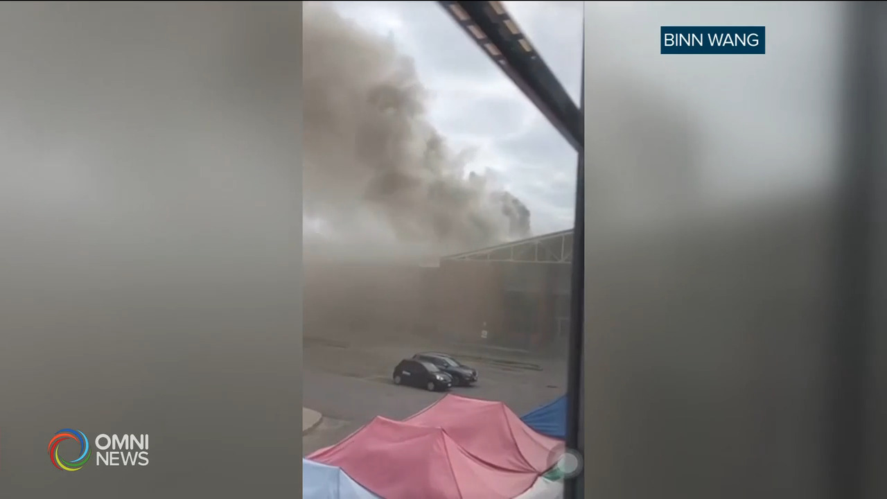 萬錦太古廣場早上發生火警 -- Jul 12, 2021 (ON)