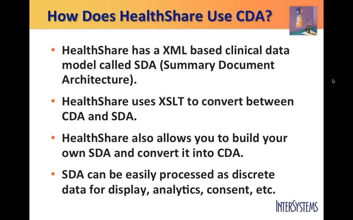 An Introduction to CDA - Clinical Document Architecture - InterSystems ...