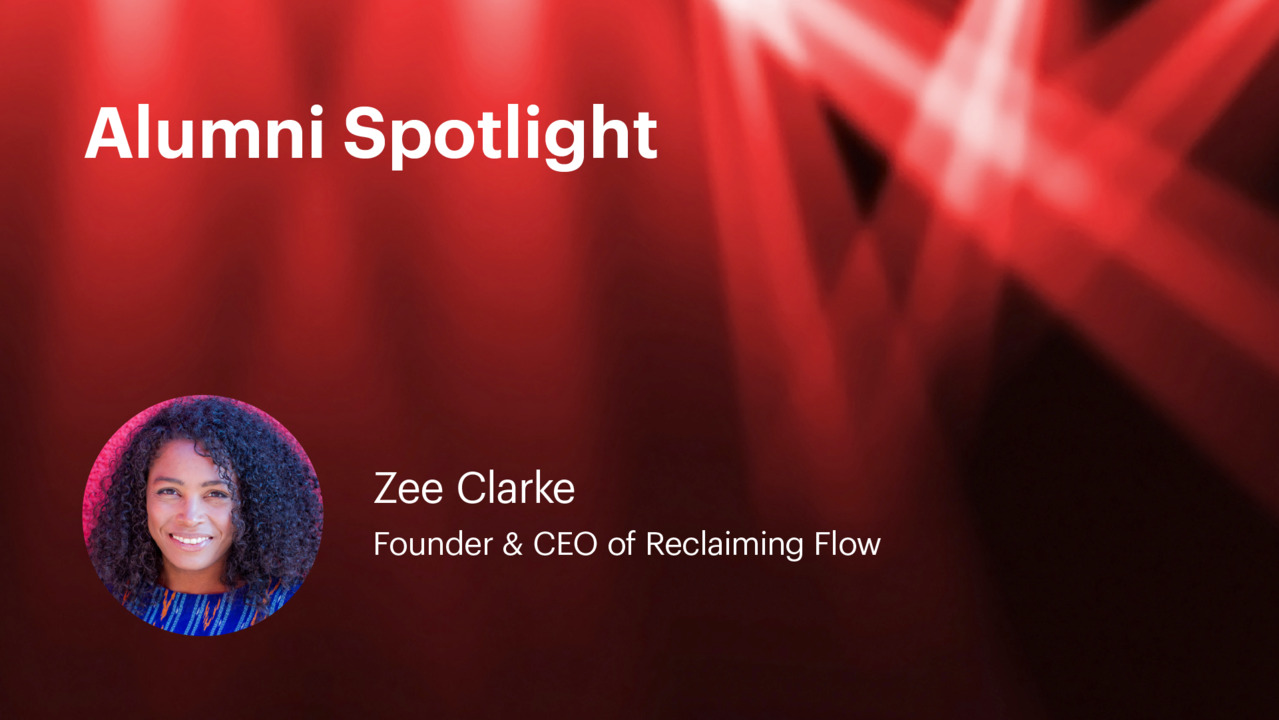 Alumni Spotlight Zee Clarke