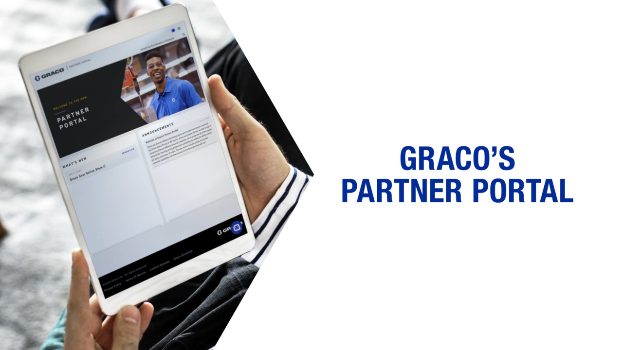 Distributor Support Order Status Pricing Availability of Graco Products