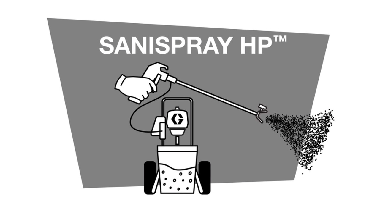 Sanispray hp 20 cordless handheld airless disinfectant discount sprayer