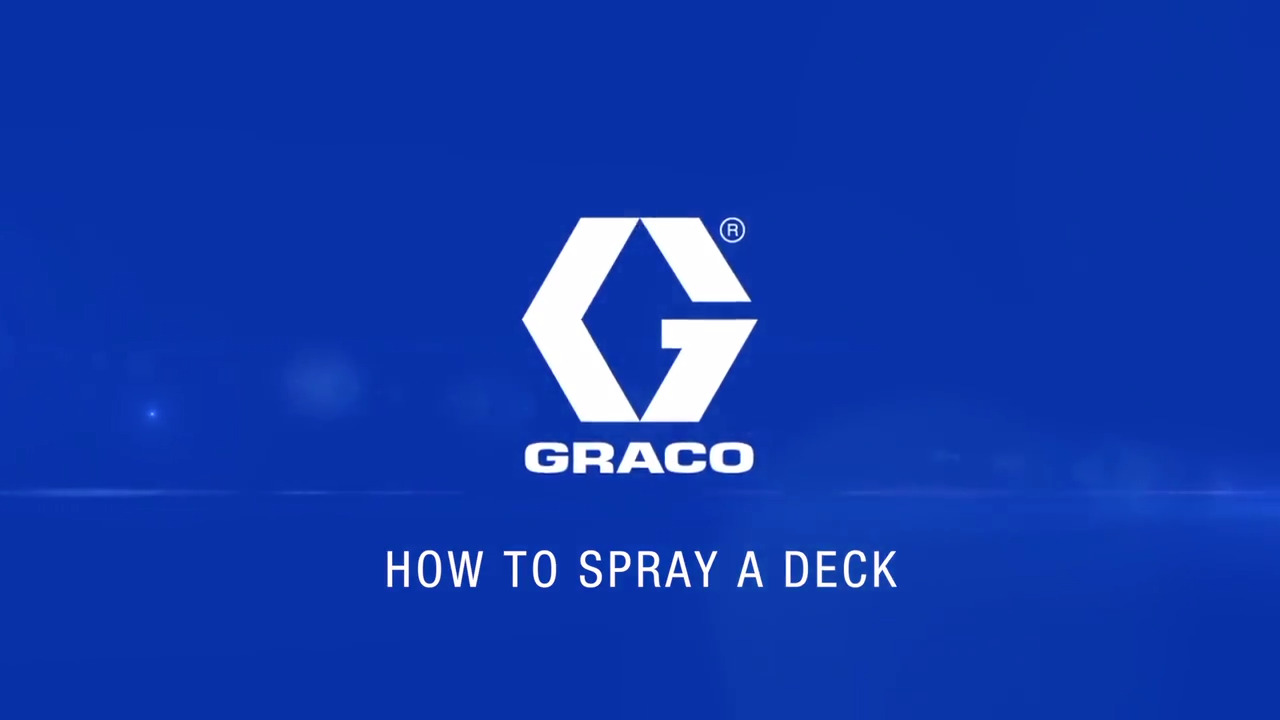 Deck Staining – Spray, Roll or Brush - Legacy Painting