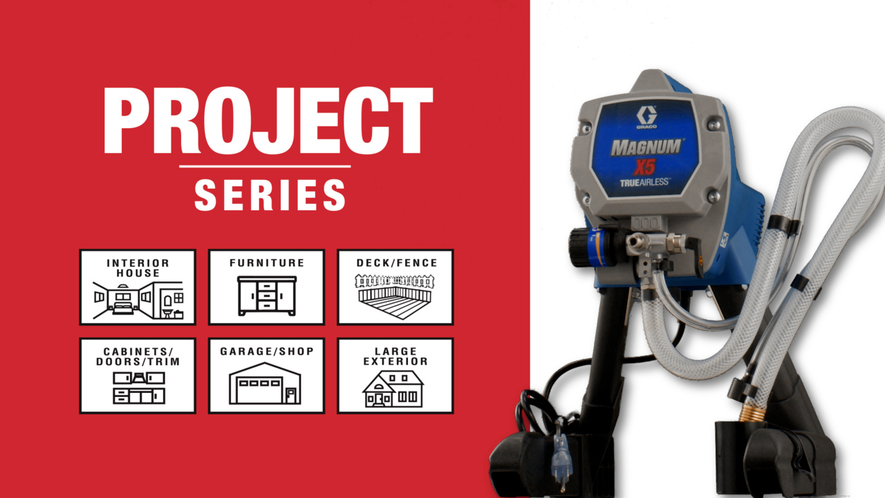 Graco Magnum X5 - Project Series - Airless Paint Sprayer