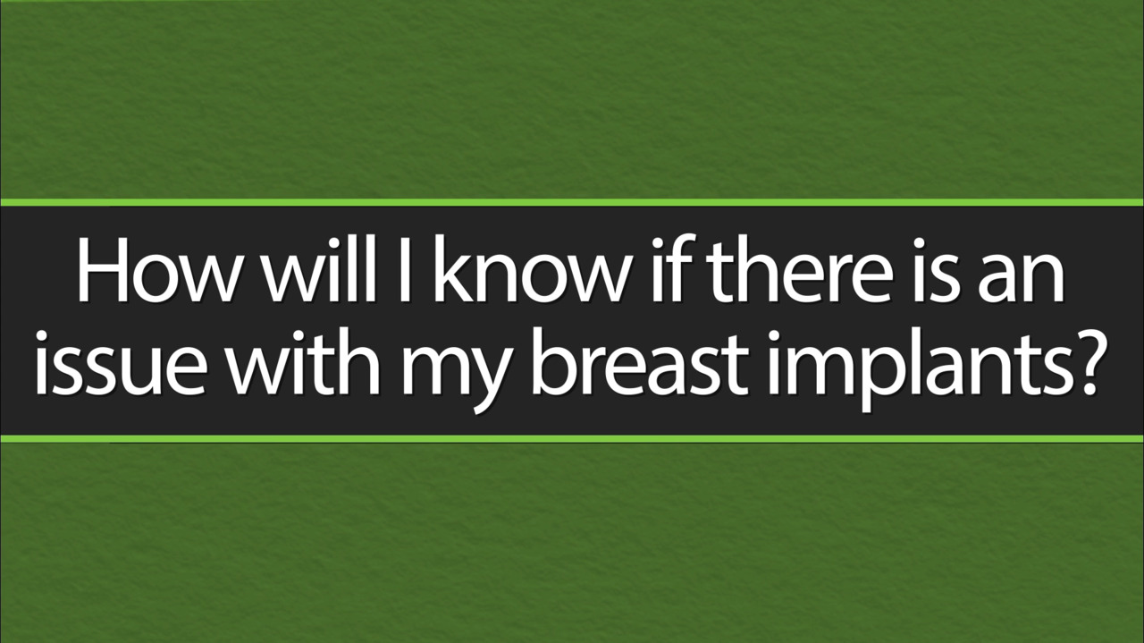 How to Check for Issues with Your Breast Implants