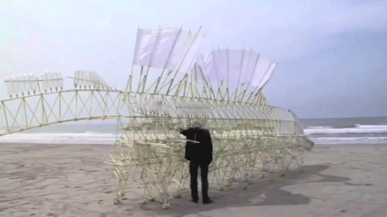 Strandbeest: The Dream Machines of Theo Jansen | Exploratorium