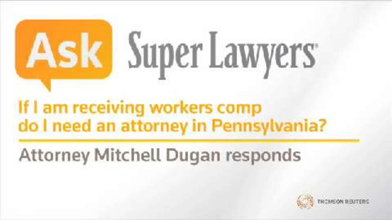 Mitchell Dugan, Pittsburgh Workers’ Comp Claim Attorney