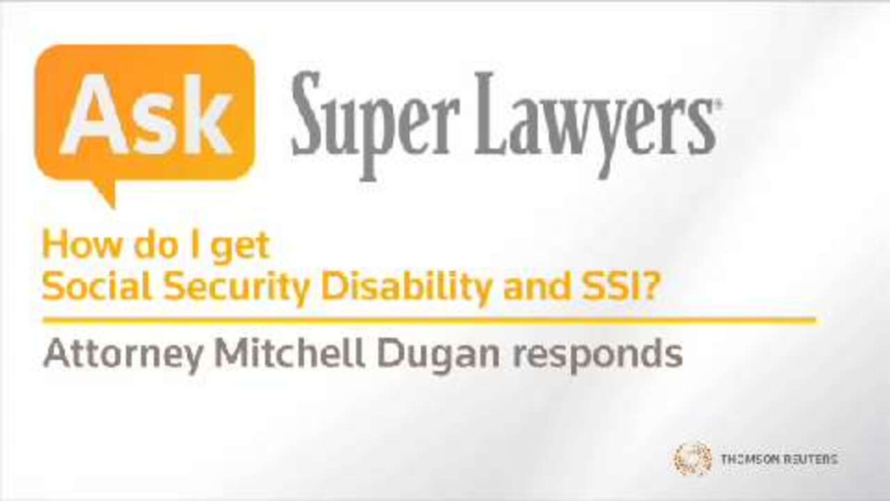 Mitchell Dugan, Pittsburgh SSD Attorney