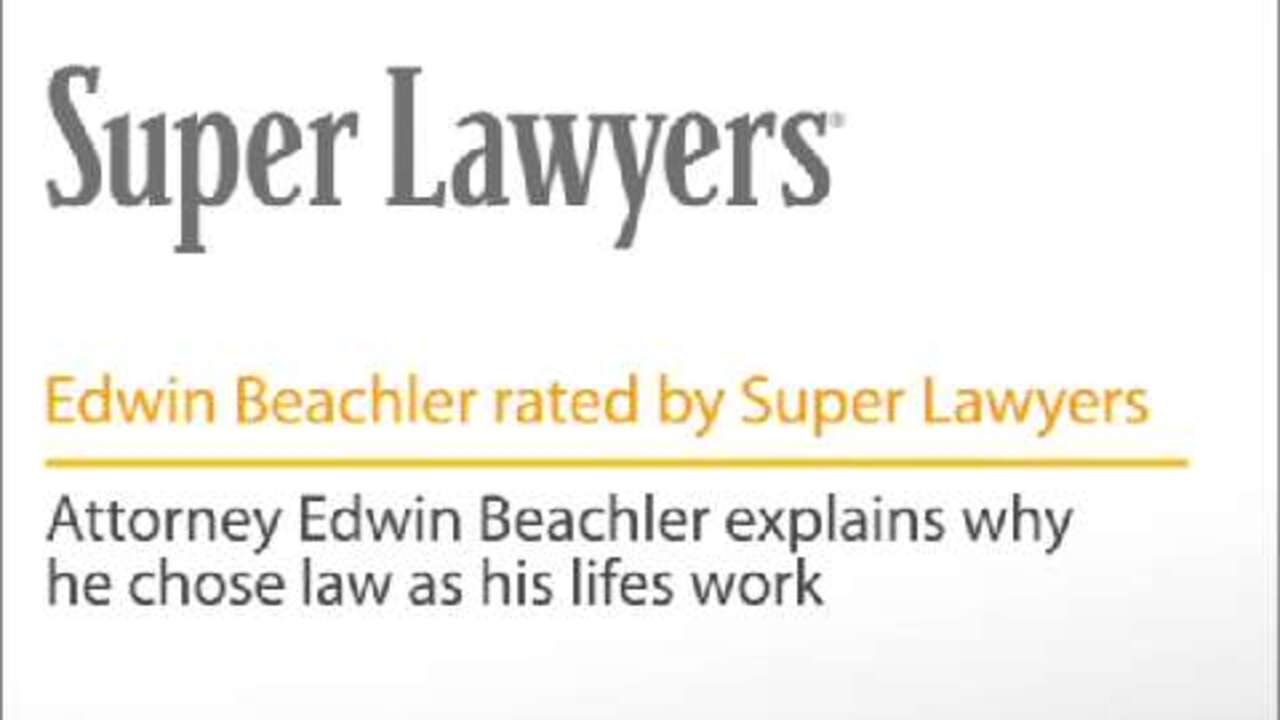 Edwin Beachler, Pittsburgh Trial Law Attorney 