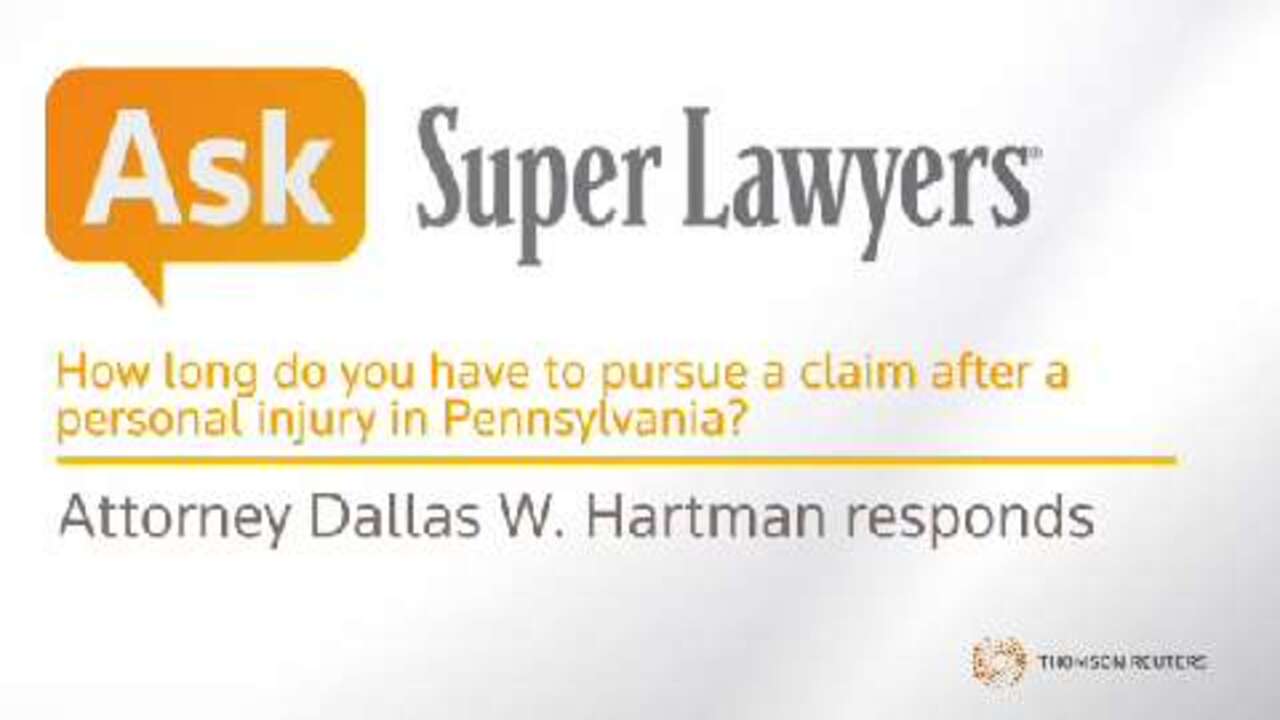 Dallas W. Hartman, Injury Claim Attorney- Super Lawyers