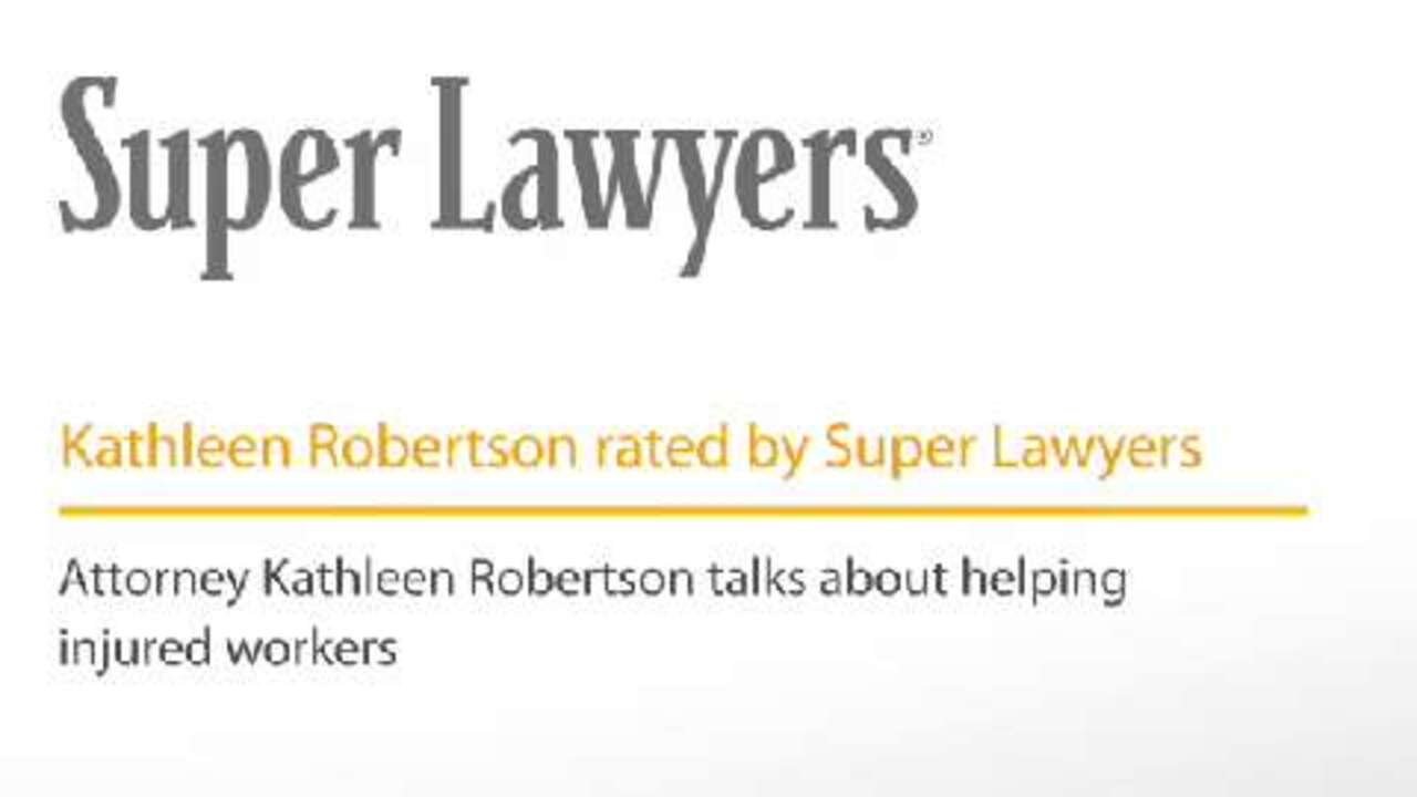 Kathleen Robertson, Pittsburgh Workers Compensation Attorney