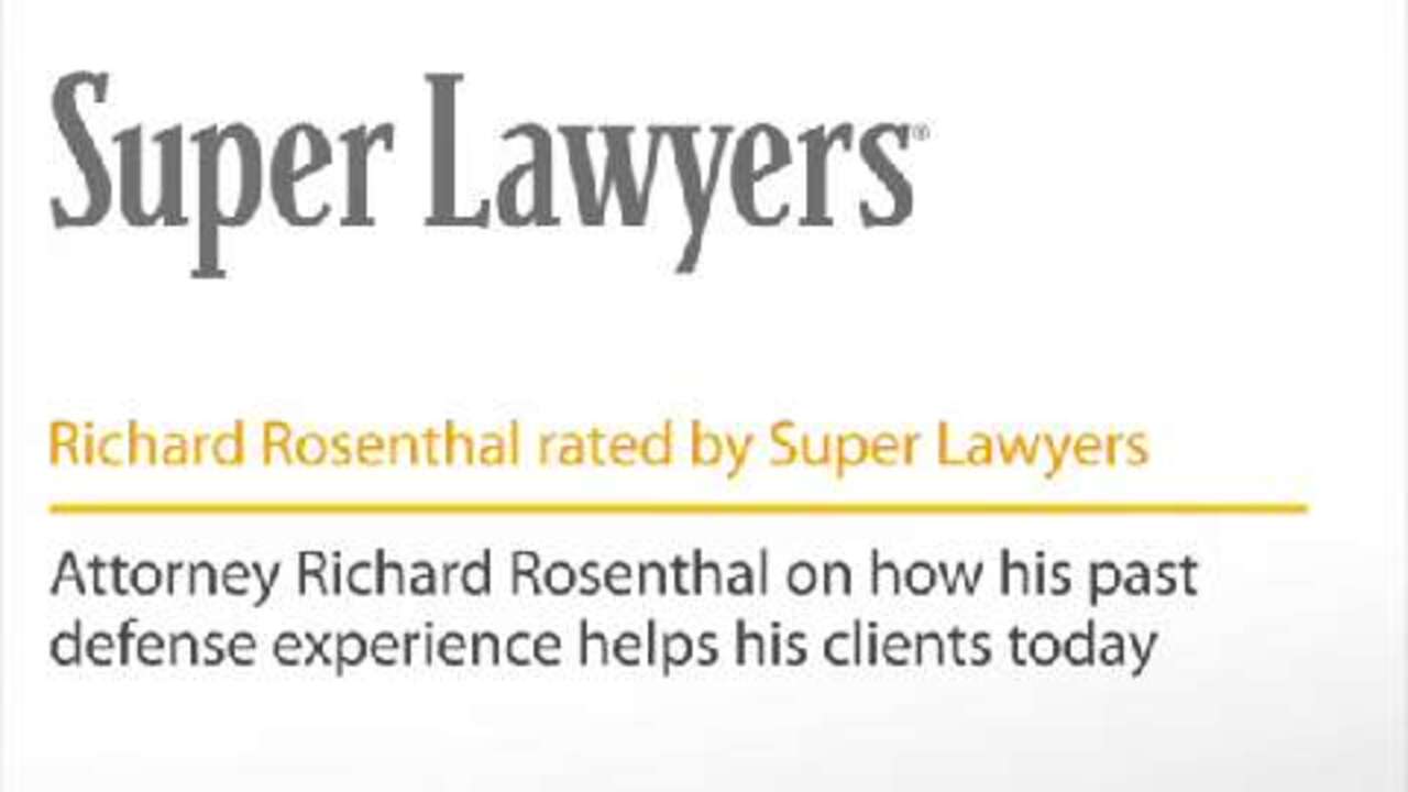Richard Rosenthal, Pittsburgh Injury & Accident Attorney