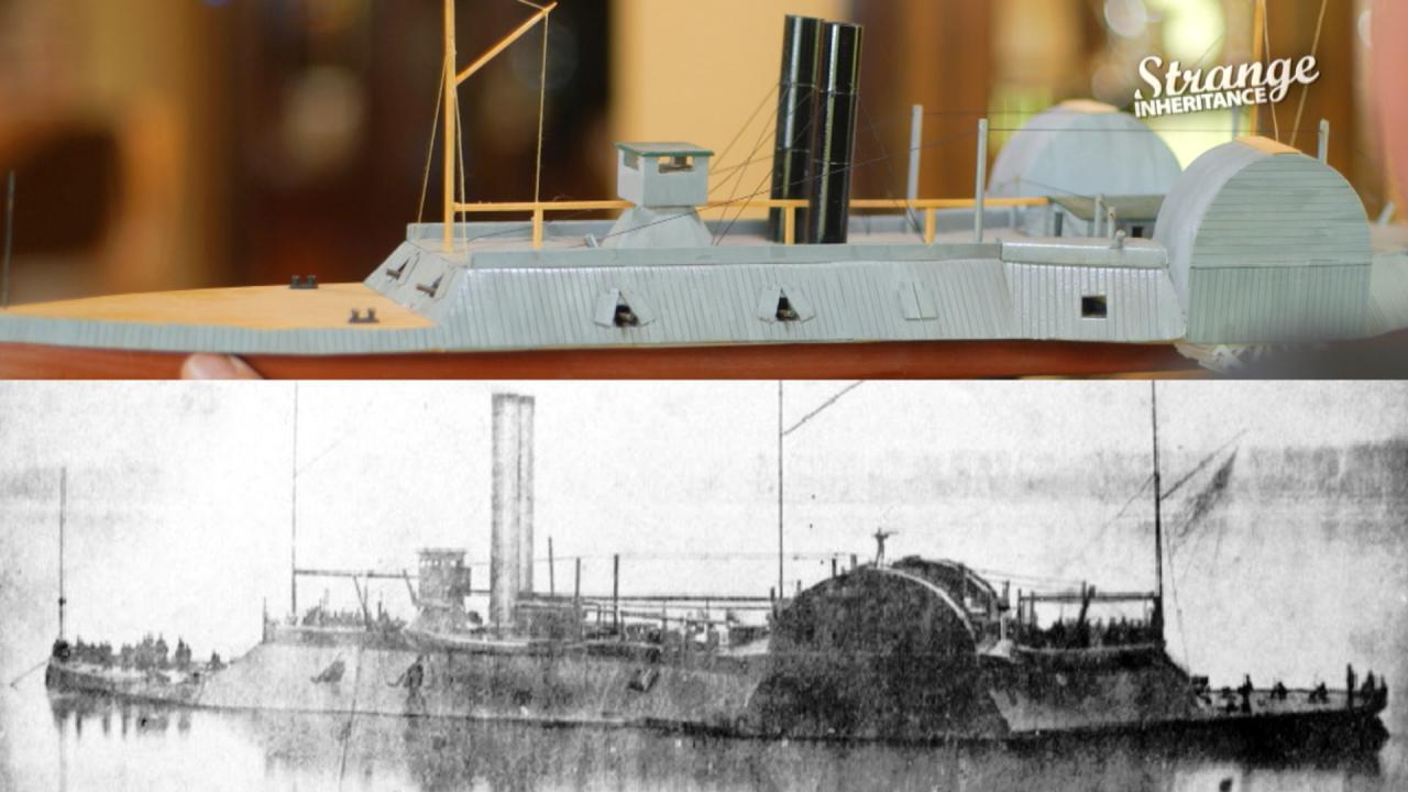 Strange Inheritance - Civil War Model Ships - 305